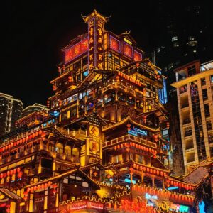 Hongyadong night view in Chongqing 3 Days 2 Nights Itinerary private tour