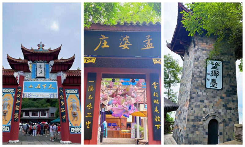 Historical attractions visited during the Yangtze River Cruise itinerary
